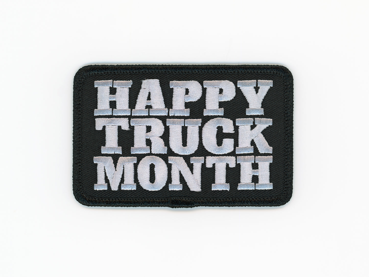 Happy Truck Month Badge Patch