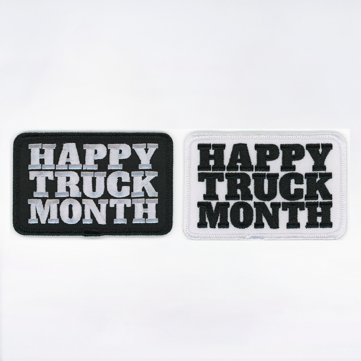 Happy Truck Month Badge Patch