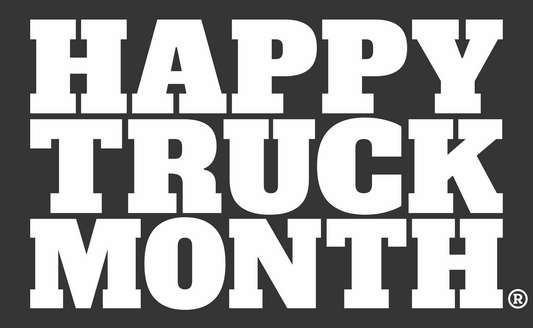 Happy Truck Month Bumper Sticker