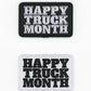 Happy Truck Month Badge Patch